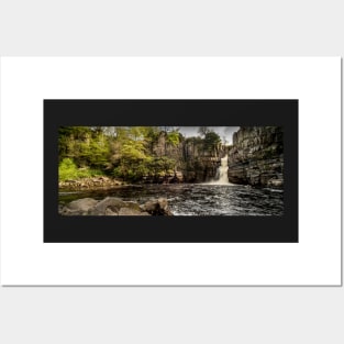 High Force Waterfall Panoramic Posters and Art